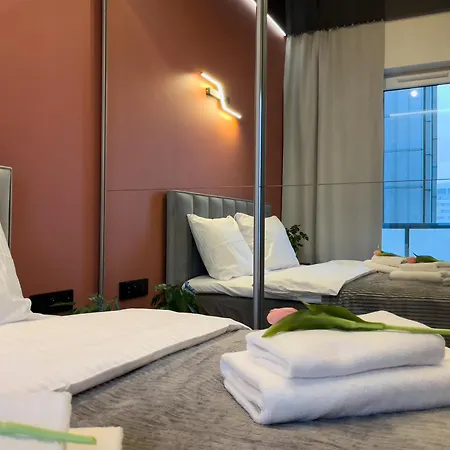 Urban Global Premium, 10th Floor No 05, Free Garage, Self Check-in, No Deposit Katovice