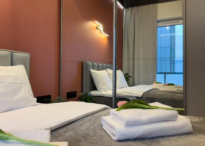 Urban Global Premium, 10th Floor No 05, Free Garage, Self Check-in, No Deposit Katowice