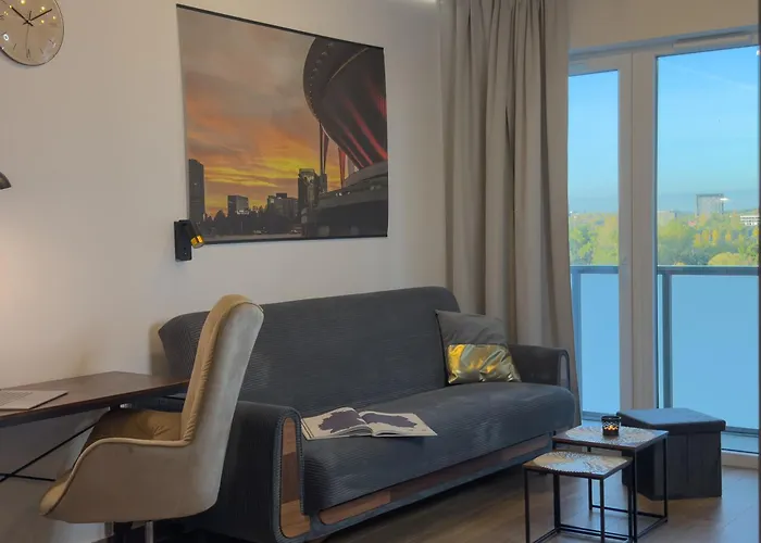 Апартаменты Urban Global Premium, 10th Floor No 05, Free Garage, Self Check-in, No Deposit *